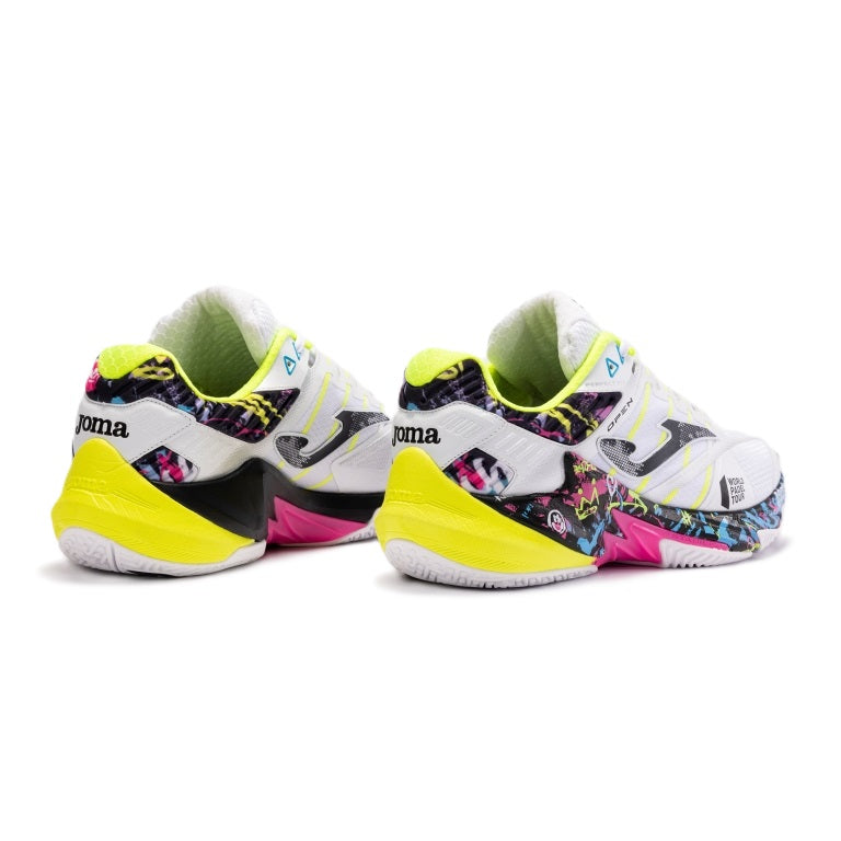  Joma T.Open 23 World Padel Tour-WPT Clay Unisex Blanco TOPES2352P padel shoes