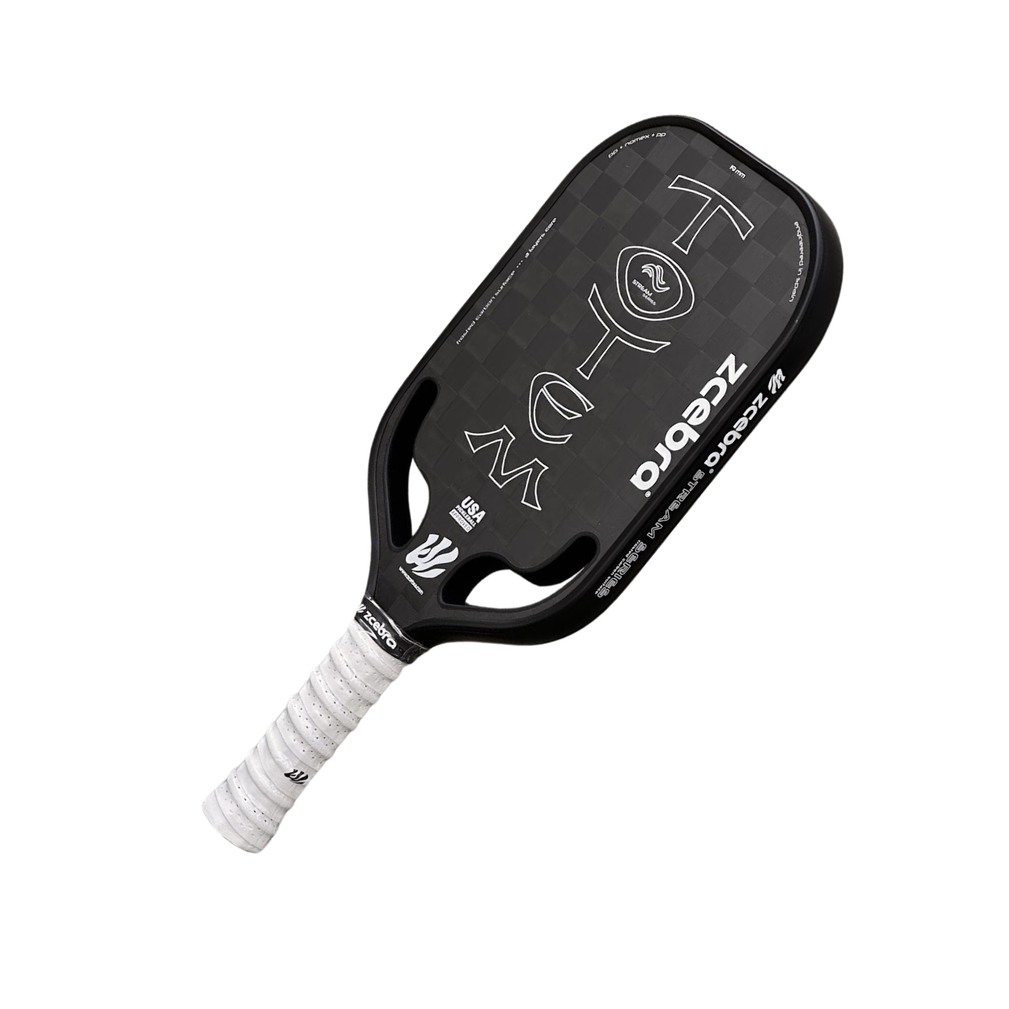 Zcebra Totem Black Stream 2024 pickleball paddle 