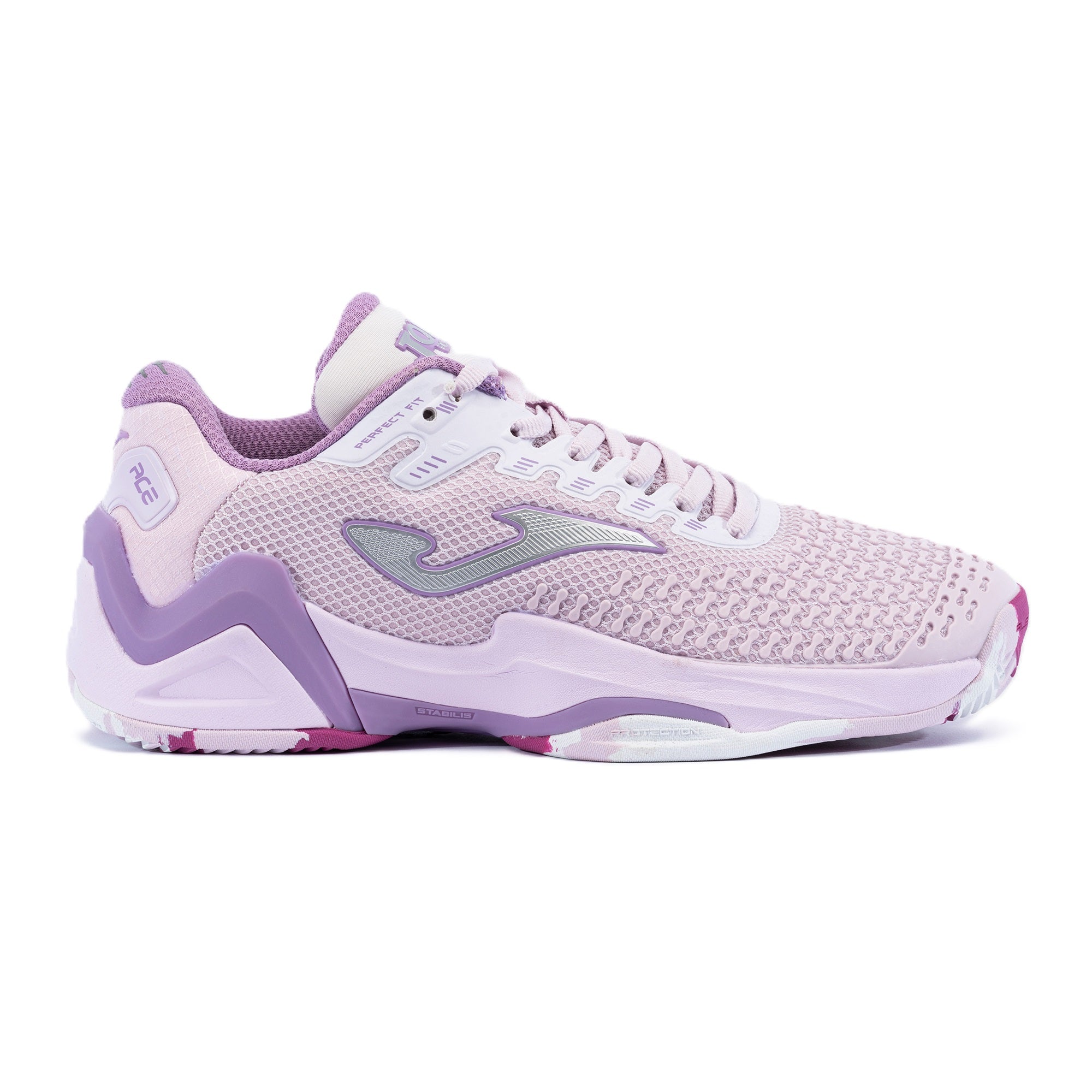 Pack Surtido Zapatillas Joma T.ACE LADY 2319 Blanco/Morado (12 pares)