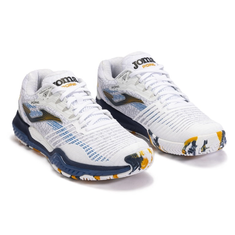 Joma Point Men 2402 Blanco/Azul padel shoes