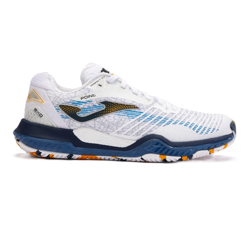 Joma Point Men 2402 Blanco/Azul padel shoes