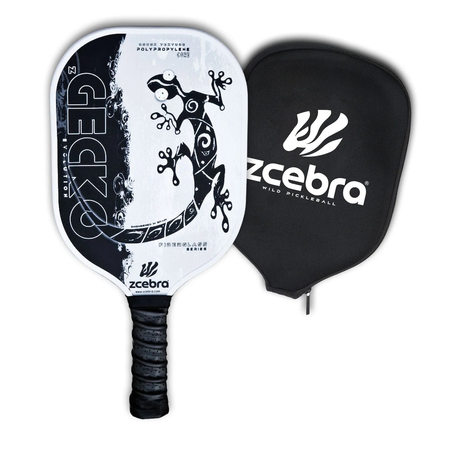 Pala Pickleball Zcebra Zgecko Fiberglass Series Blanca