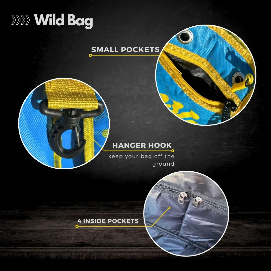 Paletero Pickleball Zcebra Wild Bag