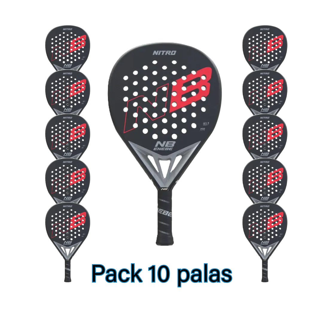 Pack 10 palas Enebe Nitro Red