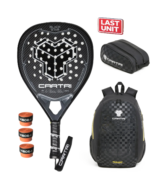 Cartri Black Star padel pack