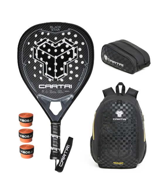 Cartri Black Star padel pack