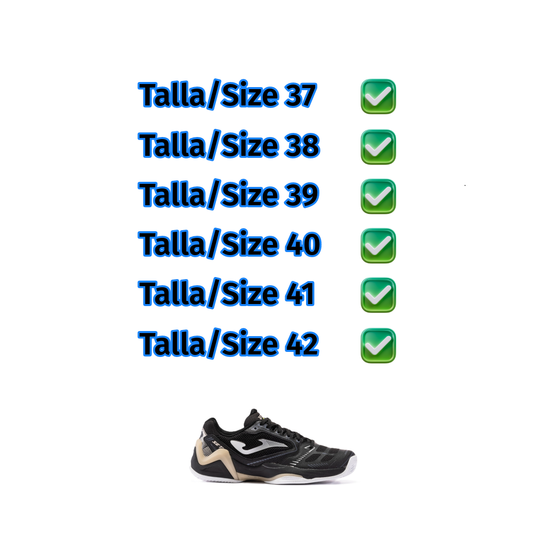 Joma T.SET LADY 2301 Black Sneakers Assortment Pack (12 pairs)