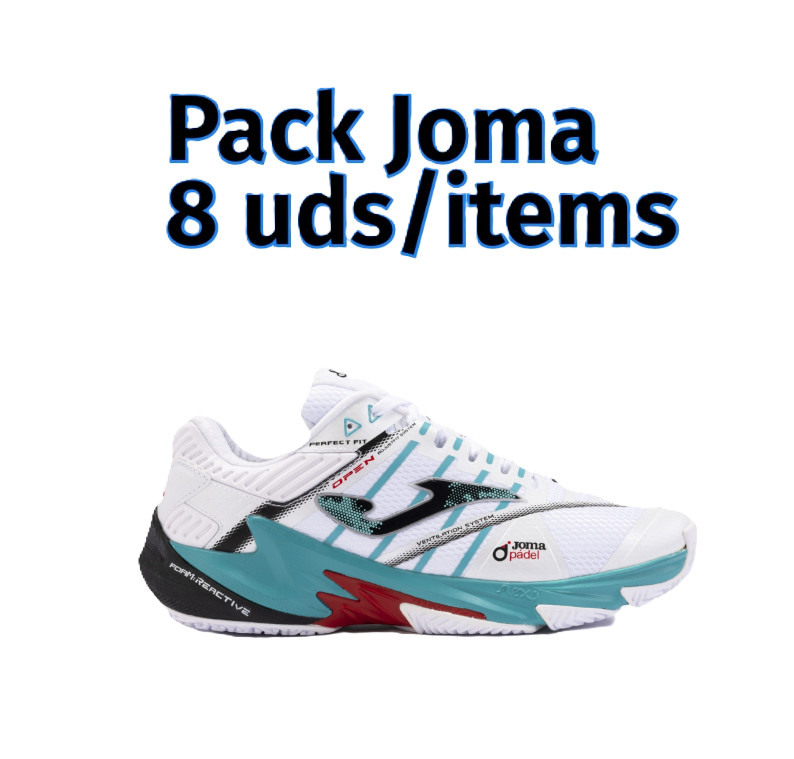 Surtido Zapatillas Joma Open Men 2402 Blanco (8 pares)