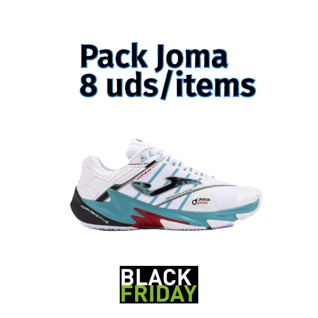 Surtido Zapatillas Joma Open Men 2402 Blanco (8 pares)