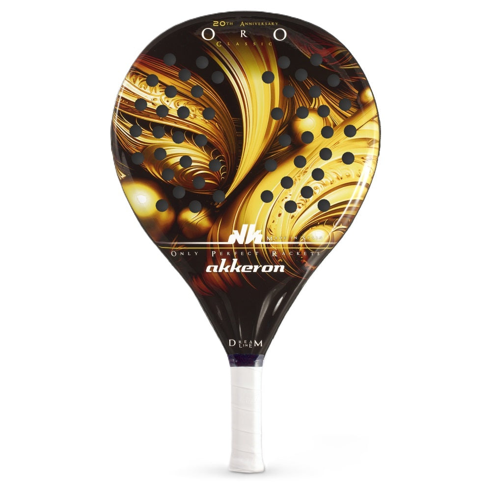 Akkeron Gold 20th padel racket