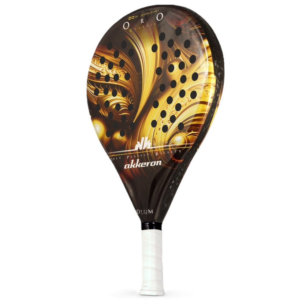 Akkeron Gold 20th padel racket