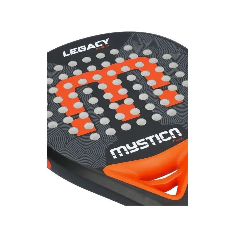 Mystica Legacy Hybrid Orange padel racket