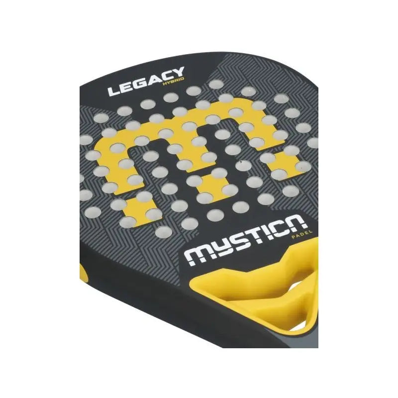 Mystica Legacy Hybrid Yellow padel racket