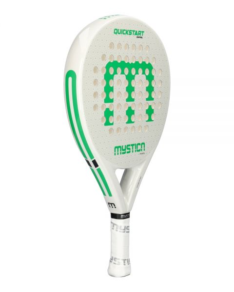 10 Mystica Quickstart Control White padel rackets pack