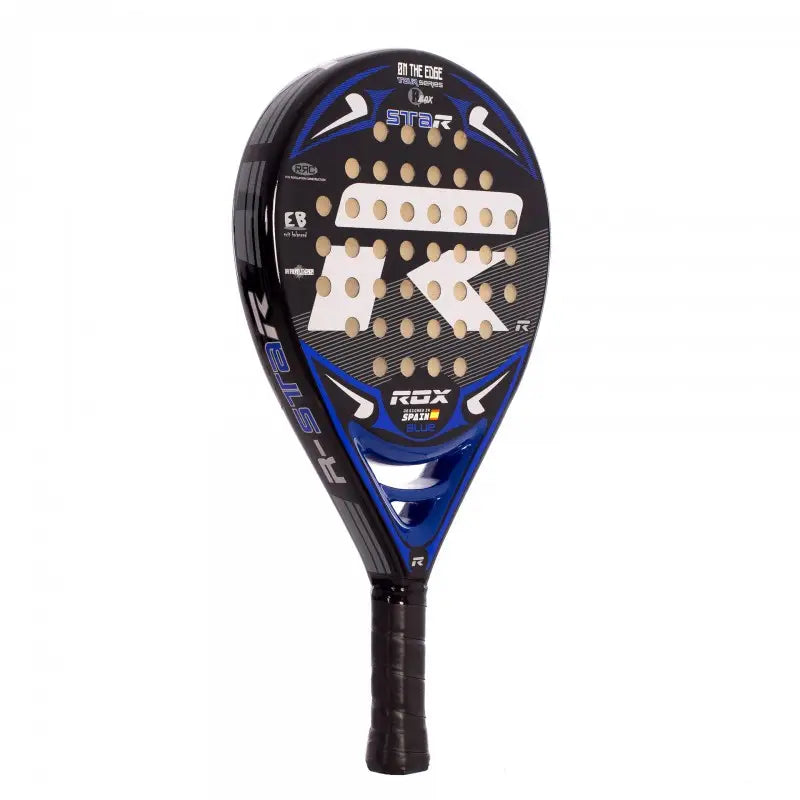  10 Rox R-Star Blue padel rackets set