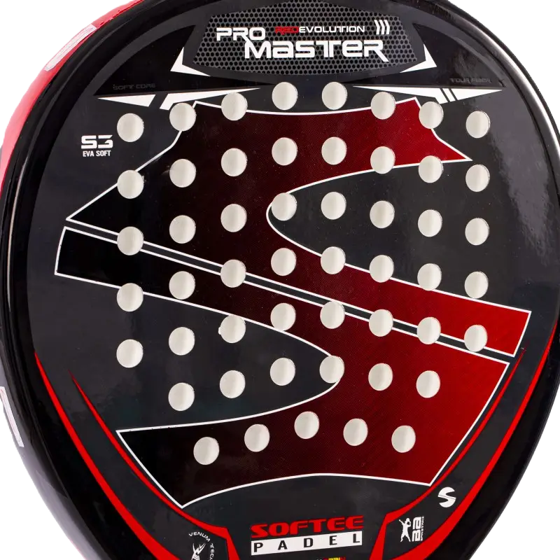 Pack 4 palas Softee Pro Master Evolution Red