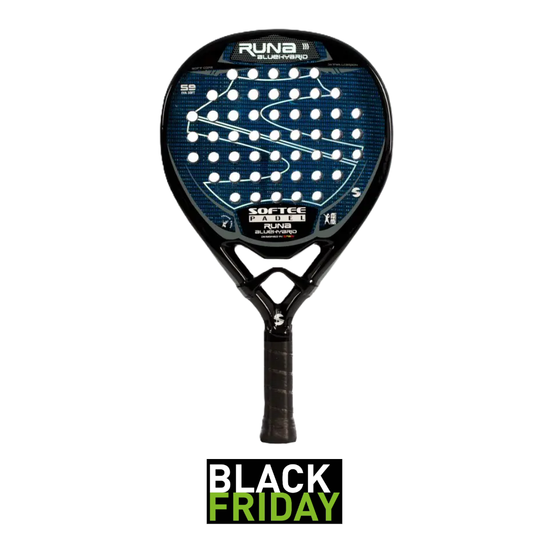 Softee Runa Blue Hybrid padel racket