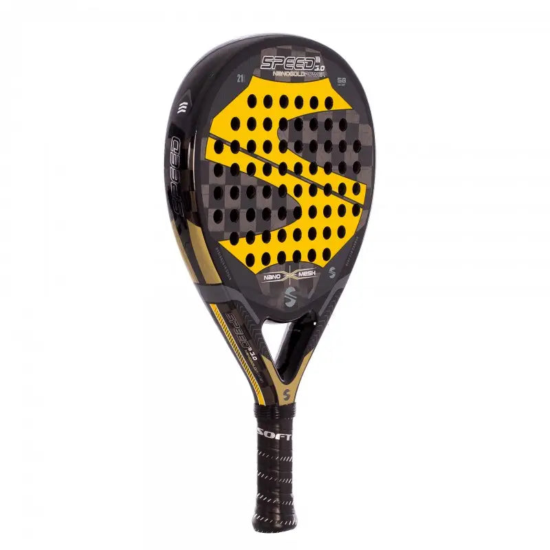 Softee Speed Gold Power 3.0 Nano Mesh padel racket