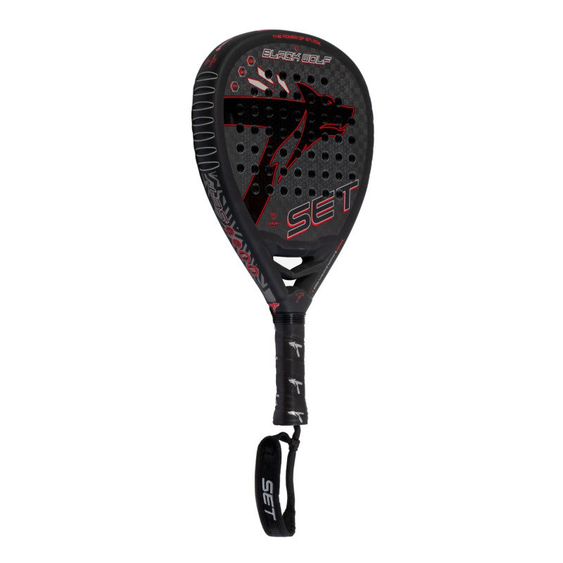 Set Black Wolf 25 padel racket