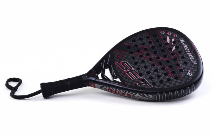 Set Black Wolf 25 padel racket