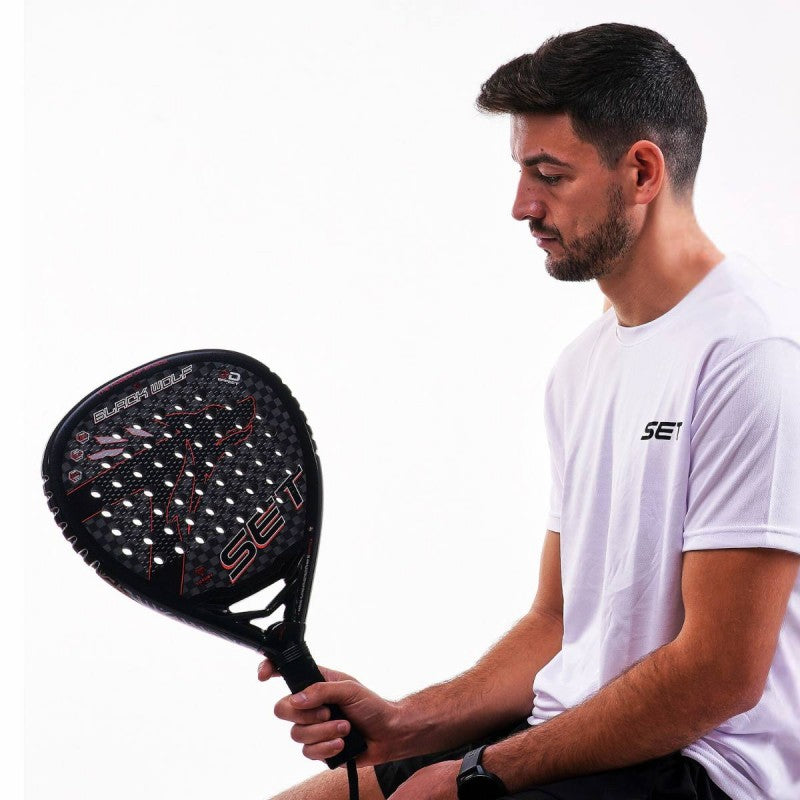 Set Black Wolf 25 padel racket