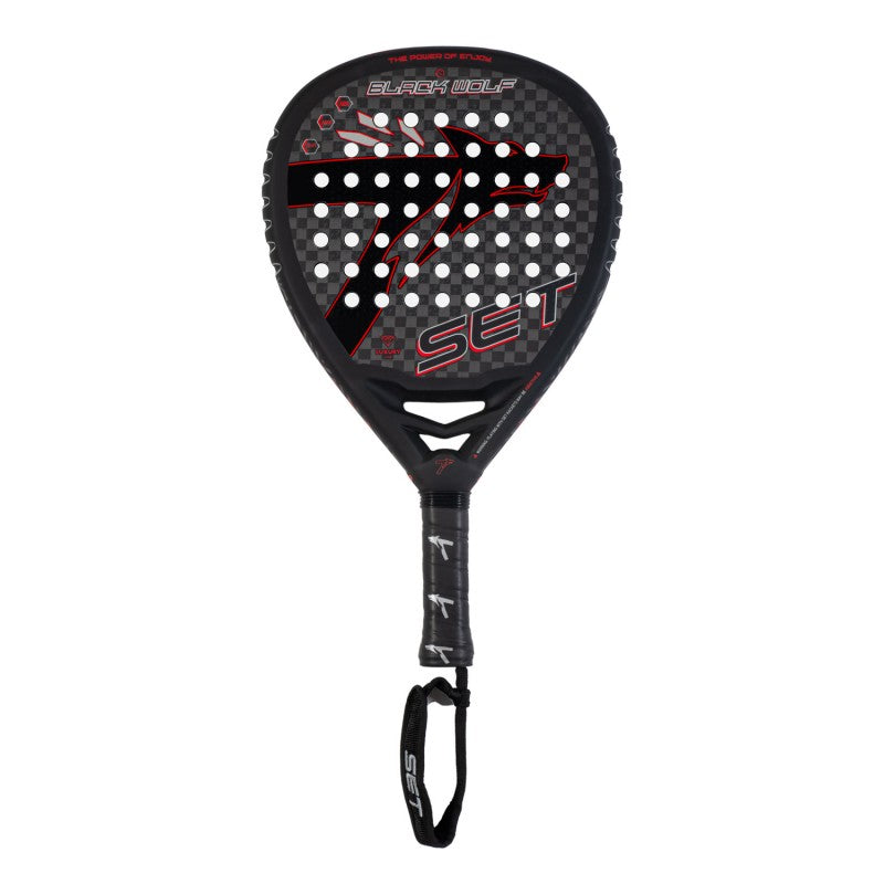 Set Black Wolf 25 padel racket