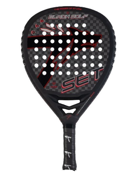 Set Black Wolf 25 padel racket