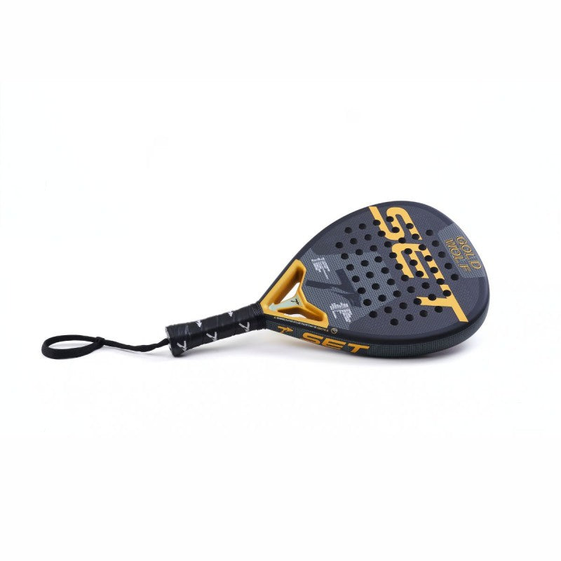 Set Gold Wolf Pro 25 padel racket