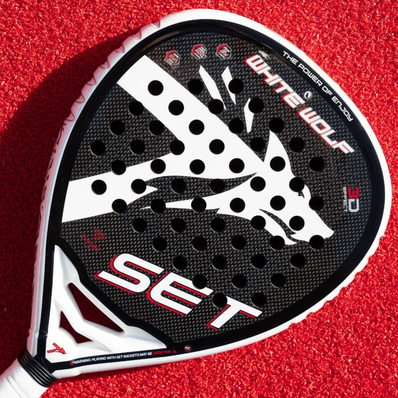 Set White Wolf 25 padel racket