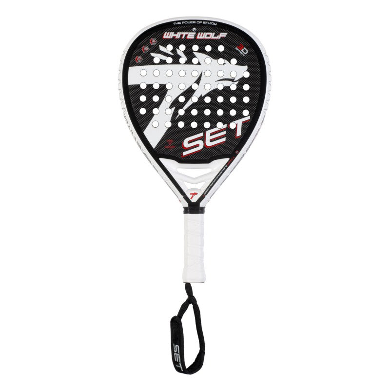 Set White Wolf 25 padel racket