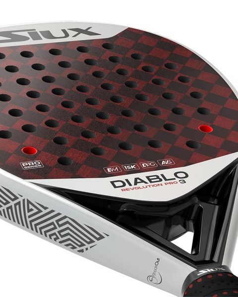 Siux SG Diablo Revolution III Sanyo Pro 2024 padel racket