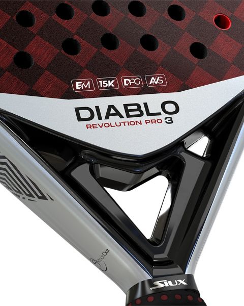 Siux SG Diablo Revolution III Sanyo Pro 2024 padel racket