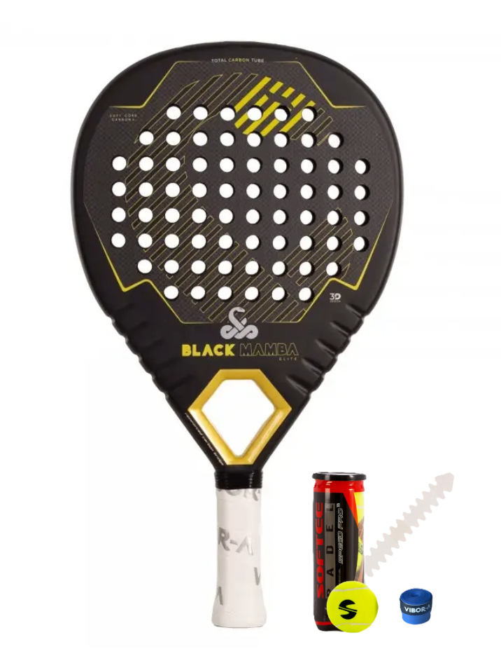  Vibor-a Black Mamba Elite 3K 2025 padel racket