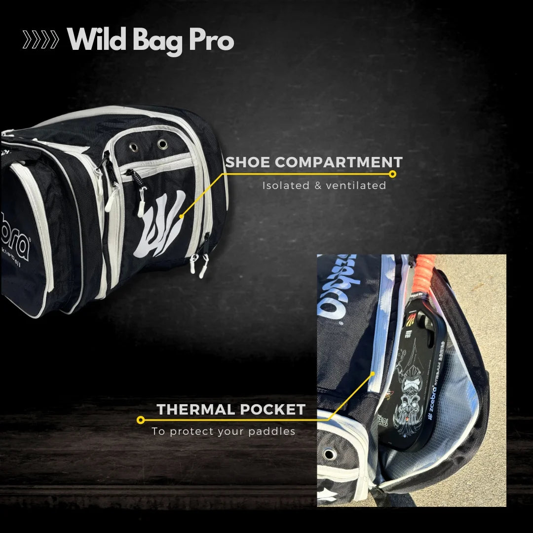 Paletero Pickleball Zcebra Wild Bag Pro