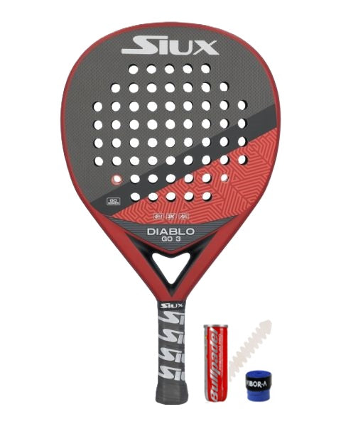 Siux Diablo Revolution 3 Go 2024 padel racket