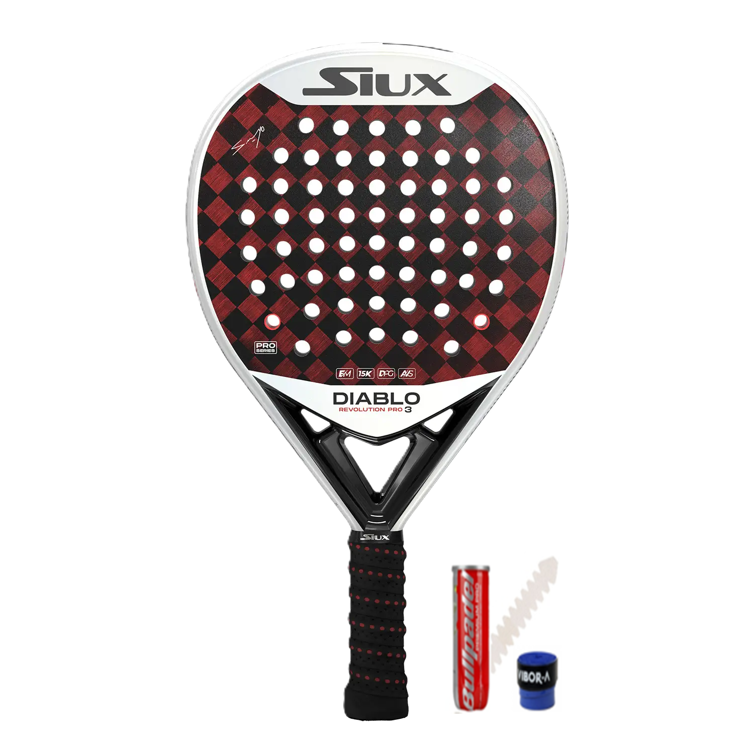 Siux SG Diablo Revolution III Sanyo Pro 2024 padel racket