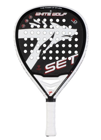 Set White Wolf 25 padel racket