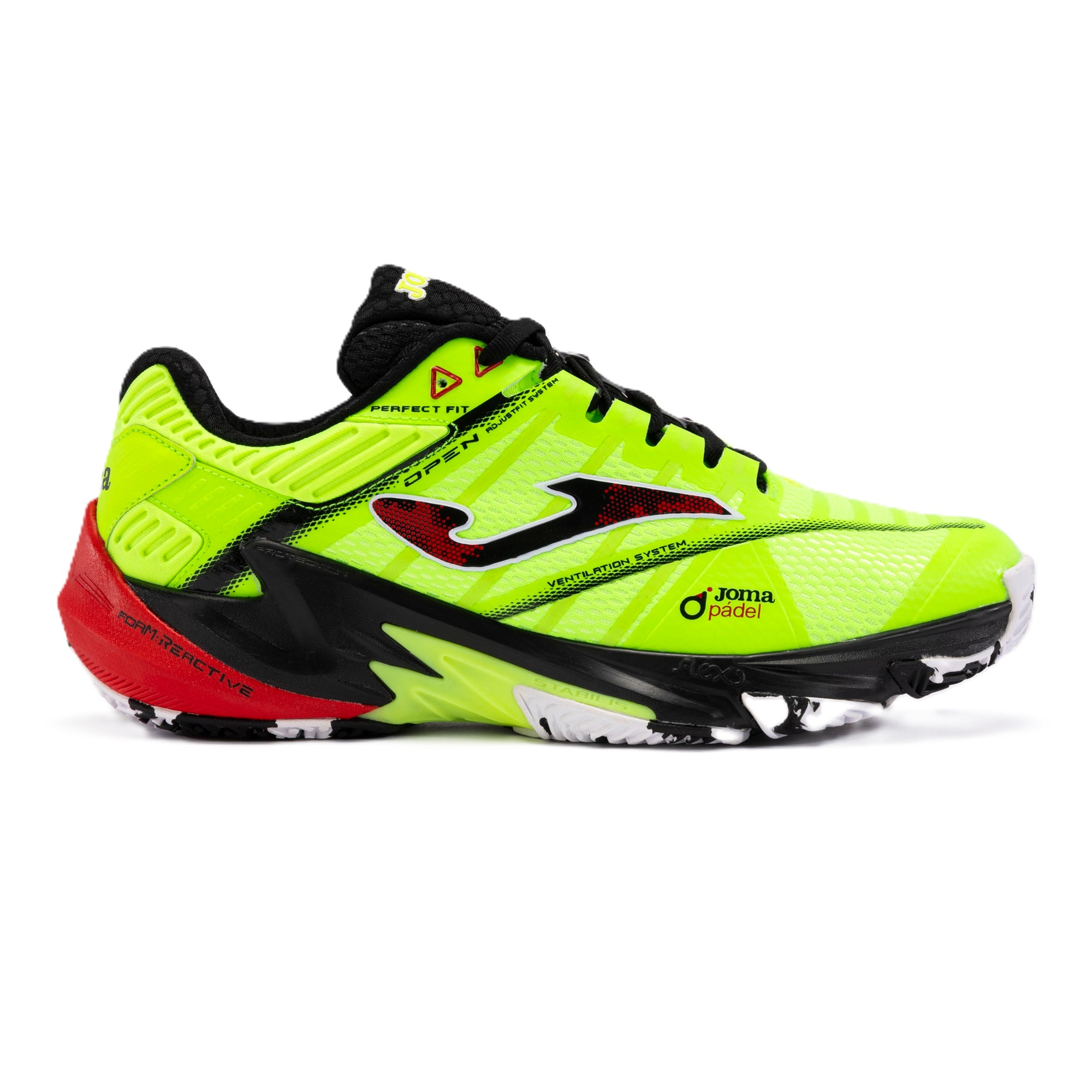 Zapatillas Joma Open Men 2411 Amarillo/Flúor