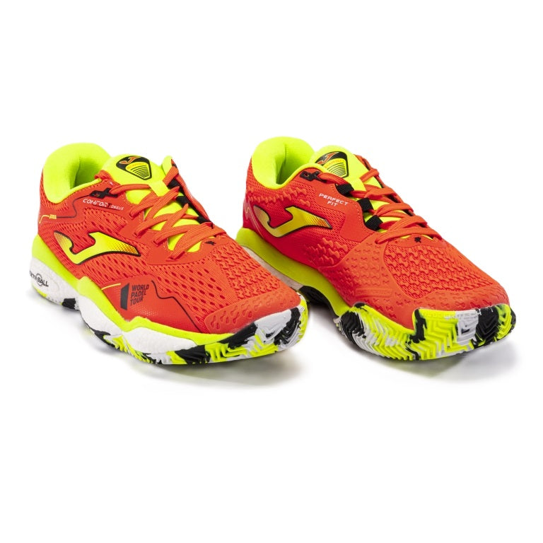 Pack Surtido Zapatillas Joma T.SMASH 2308 Naranja Flúor (12 pares)